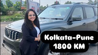 Kolkata to Pune by Car | Scorpio N