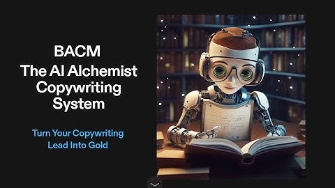 The AI Alchemist Copywriting System: Transform Your Copywriting Lead Into Gold (Donovan Rittenbach)