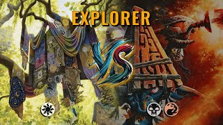 MTG Explorer - Mono White Midrange by Khat VS Rakdos Aggro by amime007