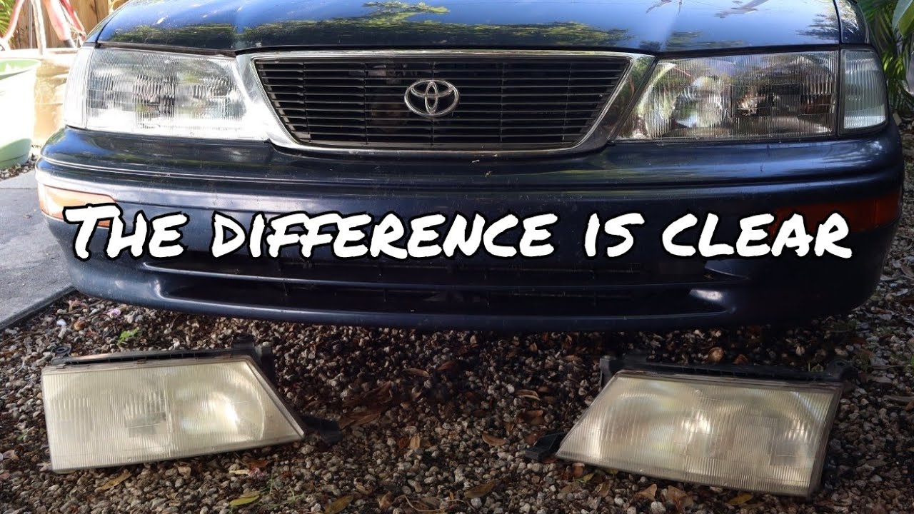 Toyota Avalon Headlight Assembly Replace - YouTube