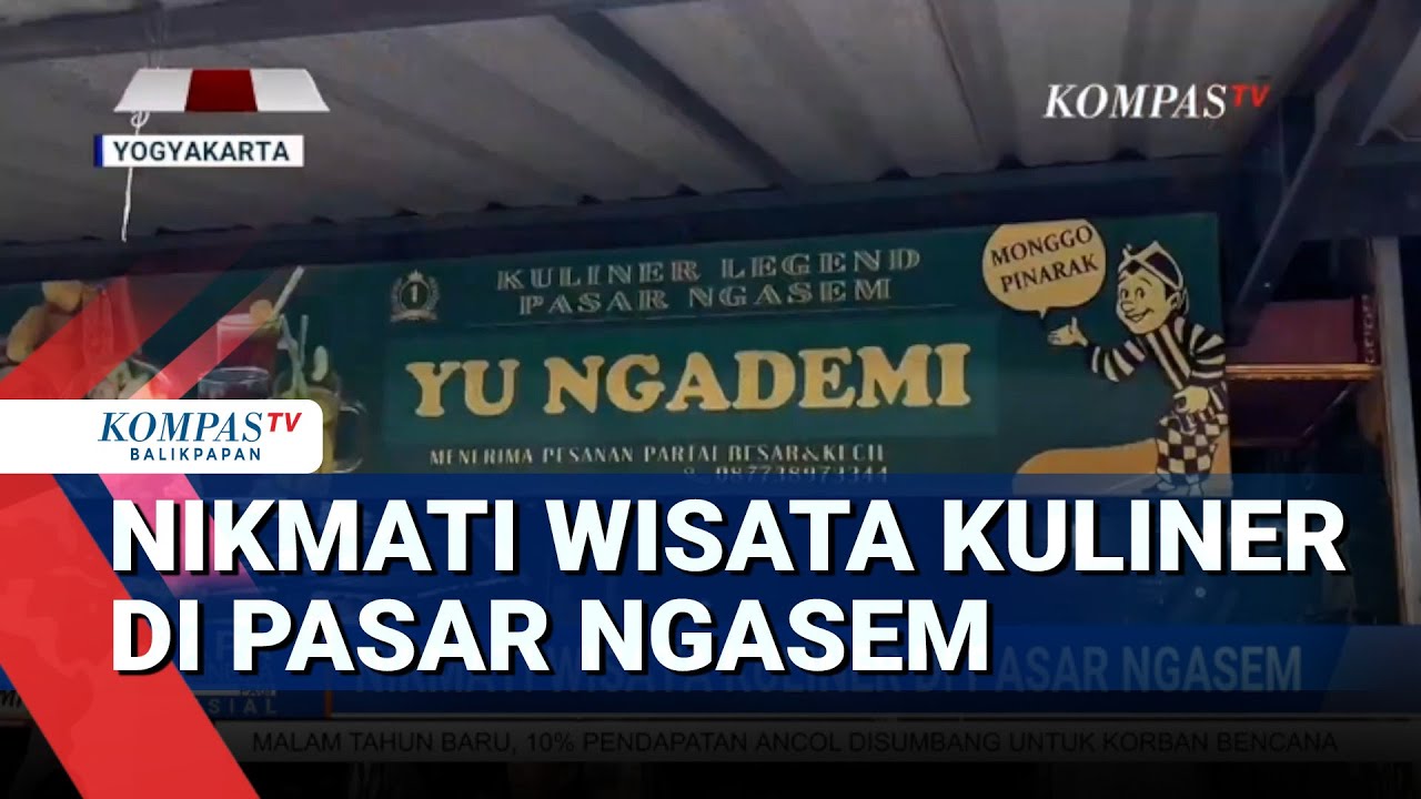 Nikmati Wisata Kuliner di Pasar Ngasem
