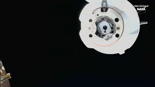 SpaceX CRS-33 Dragon undocking