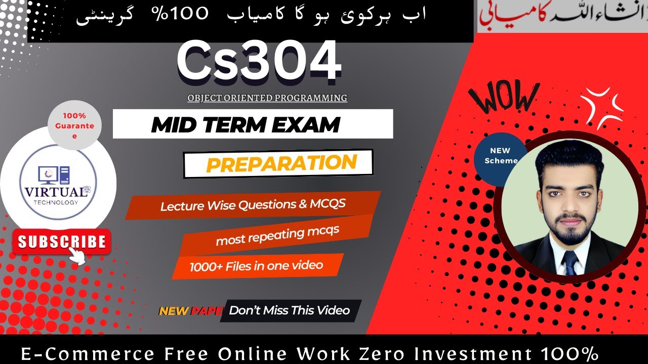 Cs304 midterm exam Preparation - How to get full marks Cs304 ...