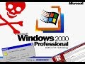 What happens when you run WannaCry.exe on Windows 2000?