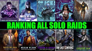 Ranking All 11 Solo Raids Based On How Much I Like Them Injustice 2 Mobile