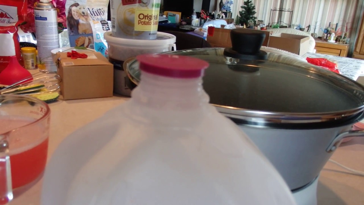 Lid Popping On Empty Milk Jug YouTube