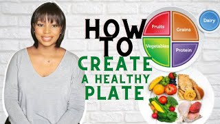How To Create A Healthy Plate| Portion size simplified