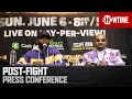 Mayweather vs. Paul: Post-Fight Press Conference | SHOWTIME PPV