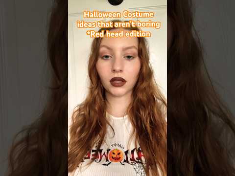 Day 5 Halloween Costume Ideas That Aren T Boring Red Head Edition