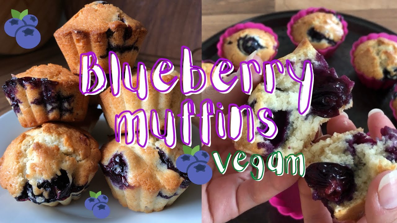 EASY VEGAN BLUEBERRY MUFFIN RECIPE