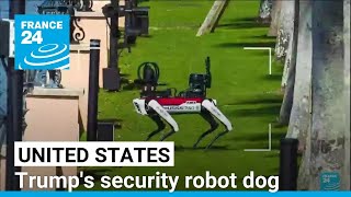 Spot, Donald Trumps Security Robot Dog France 24 English