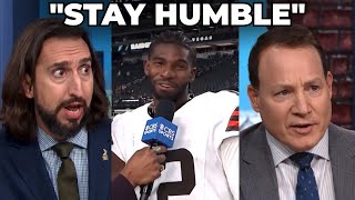 Nick Wright & Eric Mangini Eviscerate Shedeurs Post Game Comments