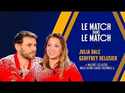Julia Dale and Geoffrey Delusier: "Despite the challenges, we won together."