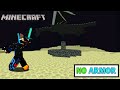 I Beat Minecraft pe With No Armor. In Hindi 🤩