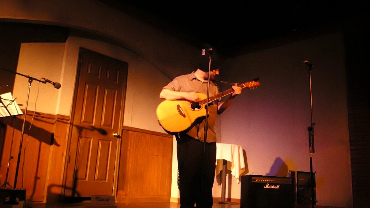 Evan Koch performing Paradise Camp Bar open mic July 23rd 2018 YouTube