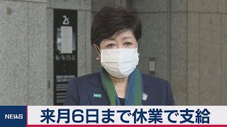 東京都の協力金「16日～6日まで休業」ならば支給