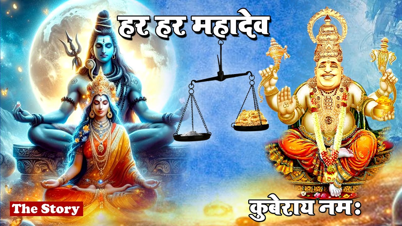 अनसुनी कहानी महादेव और धनदेवता कुबेर की | Har Har Mahadev | कुबेराय नमः #mahadev #shiva #kuber