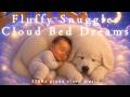 【528Hz/No Mid-roll Ads】Fall Asleep on Cloud Bed with Fluffy Dog🌙 Healing Piano for Autonomic Nerves