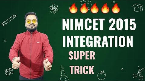 INTEGRATION || NIMCET 2015 || FULL VIDEO || #nda #nimcet2024 #viral #like