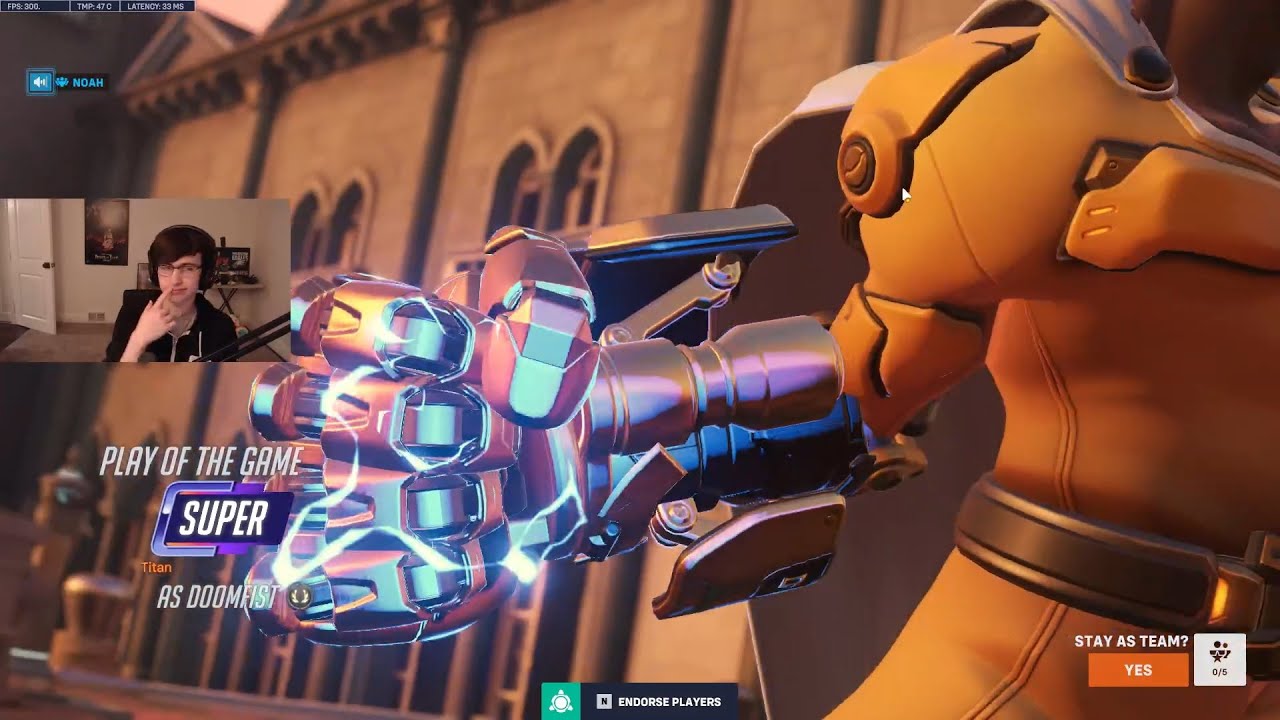POTG! SUPER INSANE DOOMFIST GAMEPLAY OVERWATCH 2 SEASON 16