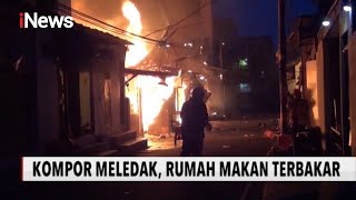 Diduga Kompor Meledak, Rumah Makan di Grogol, Petamburan, Terbakar - iNews Pagi 09/10