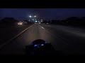 SUPERBIKE WIDE OPEN ON HIGHWAY