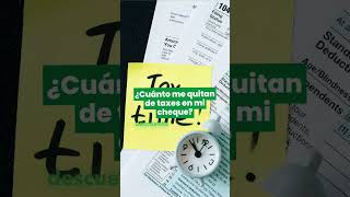 Dinero que te descuentas de taxes