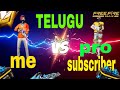 Ganesh FF vs subscriber🤯 | challenged me for 1v1 🤯 | FREE FIRE | TELUGU | GFG |
