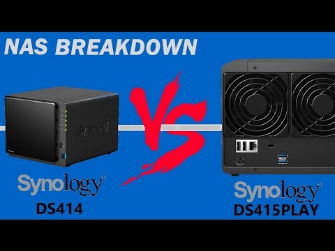 The Synology DS414 VERSUS The Synology DS415PLAY