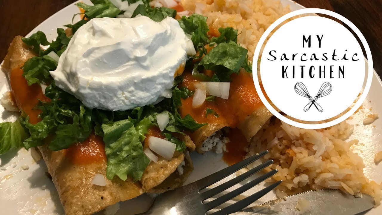 MSK Original | Authentic Enchiladas and Mexican Rice - YouTube
