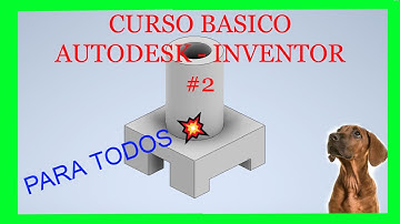 ✅ TUTORIAL BÁSICO INVENTOR | MODELADO DE PIEZAS 🔥 CURSO BÁSICO INVENTOR #2