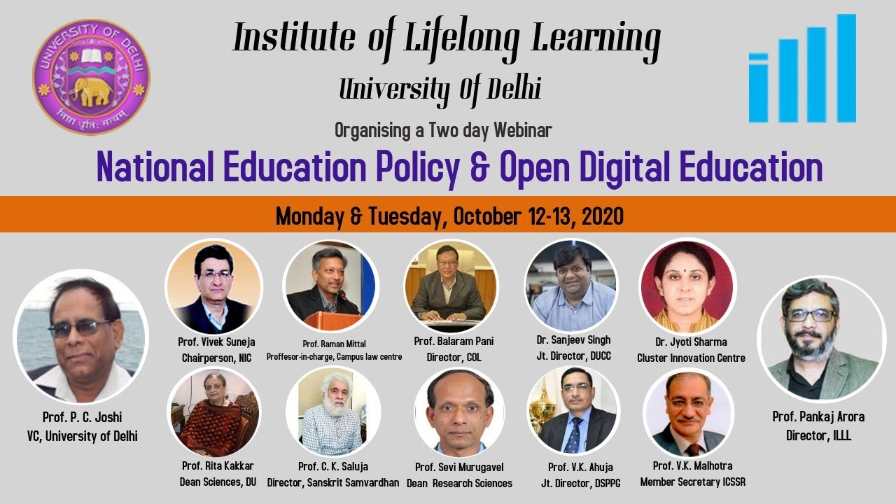 NATIONAL EDUCATION POLICY & OPEN DIGITAL EDUCATION | DAY 1 | LIVE - YouTube