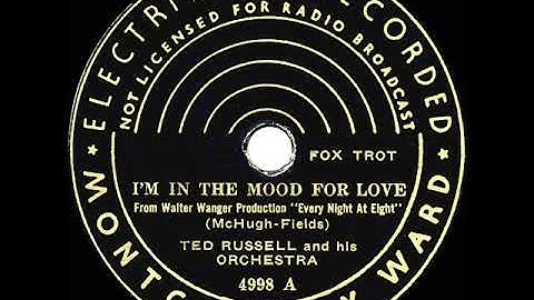 1935 Riley-Farley Orch. (as ‘Ted Russell’) - I'm In The Mood For Love (instrumental)