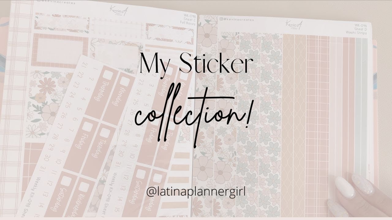 My Planner Sticker Collection | Latina Planner Girl