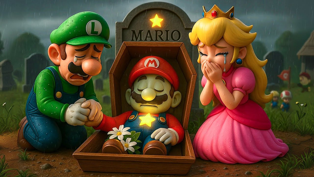Mario’s Sudden Death…But Luigi Will Never Give Up 💔🔥 Super Mario Odyssey Story