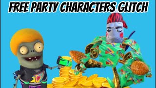 PvZ GW2: FREE PARTY CHARACTERS GLITCH AND INFINITE COINS GLITCH (solo)