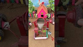 DIY mini construction machine video (tractor wali video)#shorts #youtubeshorts