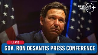 Live | Gov. Ron DeSantis appoints Florida's new chief financial officer in Tampa