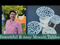 Beautiful & Easy Mosaic Garden Table