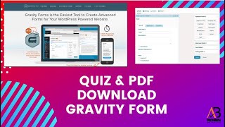 gravity form quiz | cmbd-51/55/56| quiz form and pdf download| gravity form bangla tutorial |