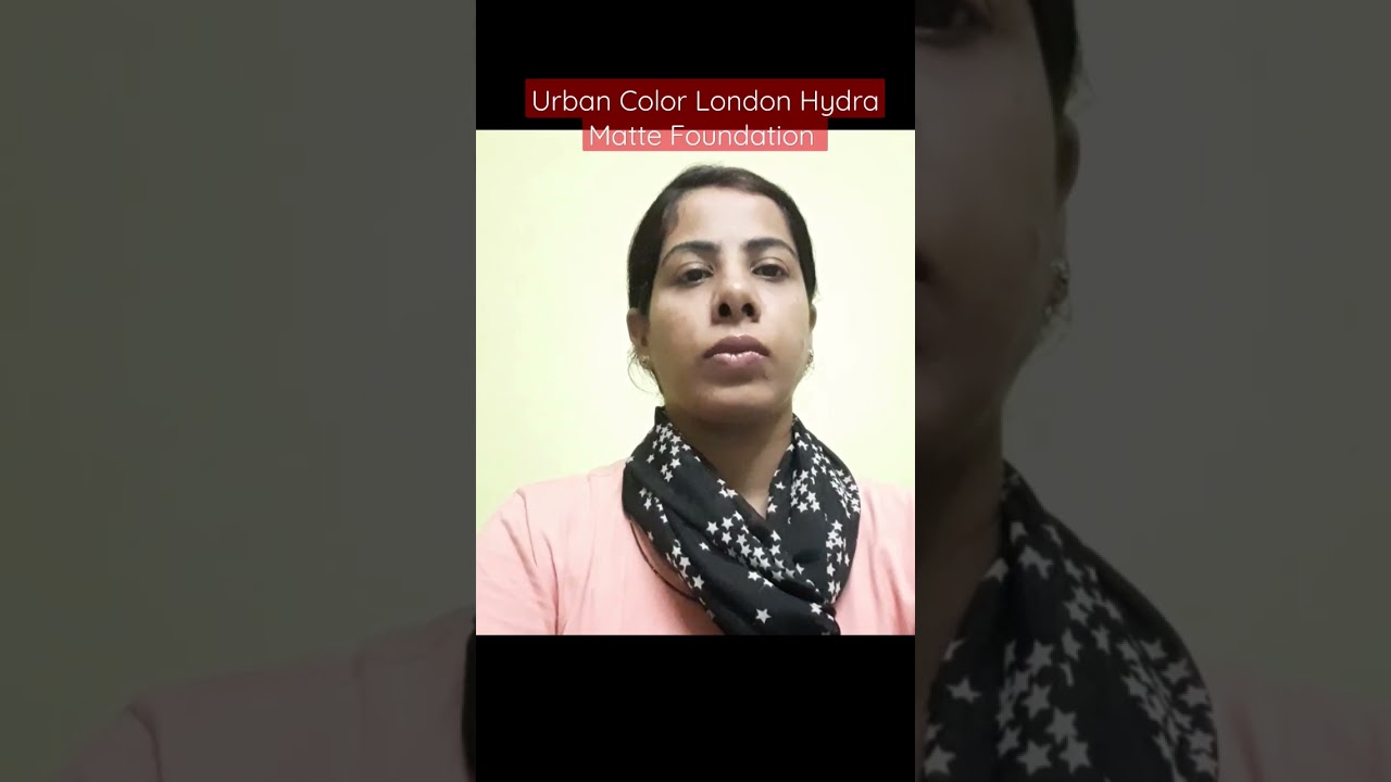 Urban Color London Hydra Matte Foundation Demo ||Modicare Urban Color Foundation 