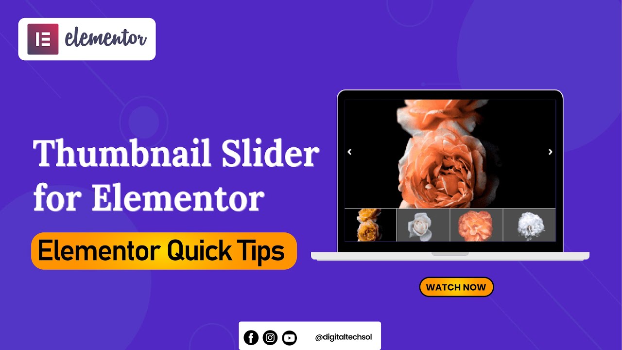 Master Elementor Thumbnail Slider in 5 Minutes! | Quick Tutorial in ...