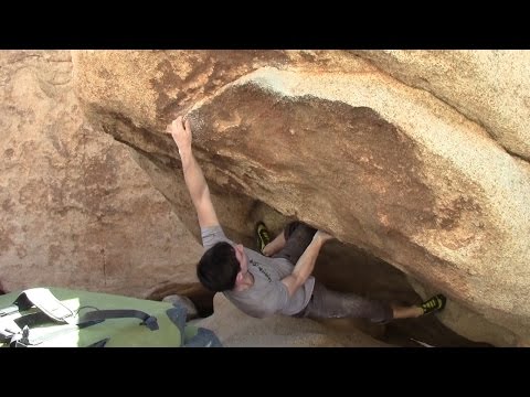 Beta Video for climb Mystical Vibrations v5, Joshua Tree