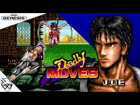 Deadly Moves / Power Athlete (Sega Genesis / 1992) - Joe [Playthrough/LongPlay - Level 8] - Kaneko