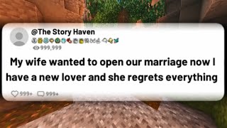 My wife wanted to open our marriage. Now I have a new lover and she regrets everything......