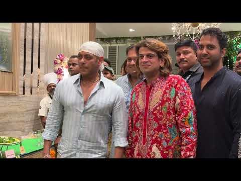 Salman Khan Spotted at Rahul & Kunal's House for Ganpati Darshan 🙏 | Salman Khan Ganpati 2026