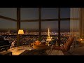 سمعها 4K Cozy Bedroom in Paris with Relaxing Piano Jazz Music for Sleeping, Studying