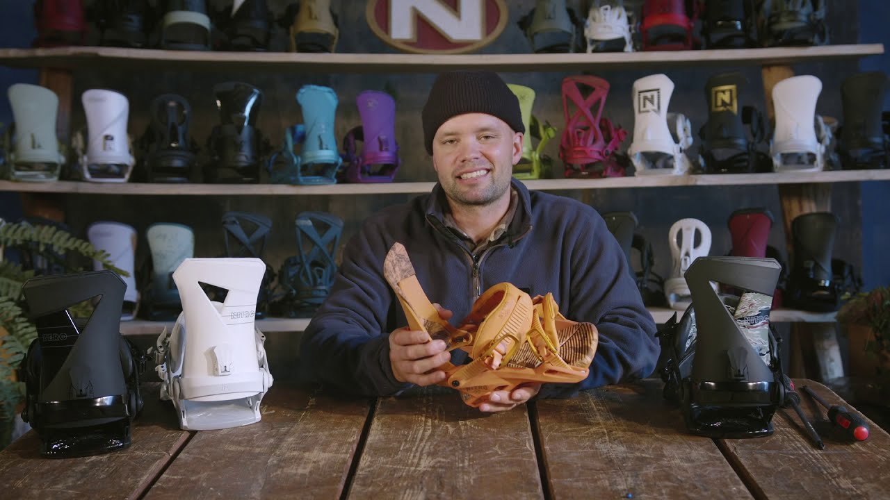 2022 Nitro Zero Snowboard Binding Preview - YouTube