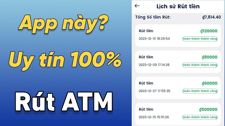 Kiếm tiền online thanh toán qua thẻ atm năm 2024