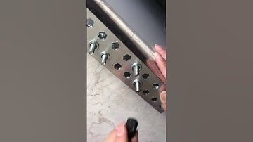 Riveting stud #diy #rivet #handtool #core #tool #riveting #metalworkingtool #nameplate #gold #rivet